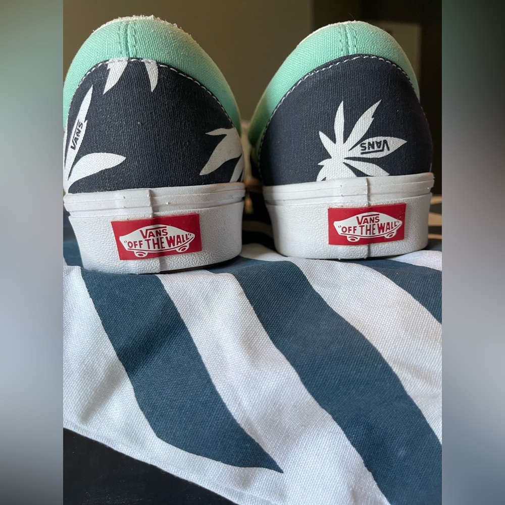 Unisex Custom Comfy Cush Vans. Unique One Of A Ki… - image 2